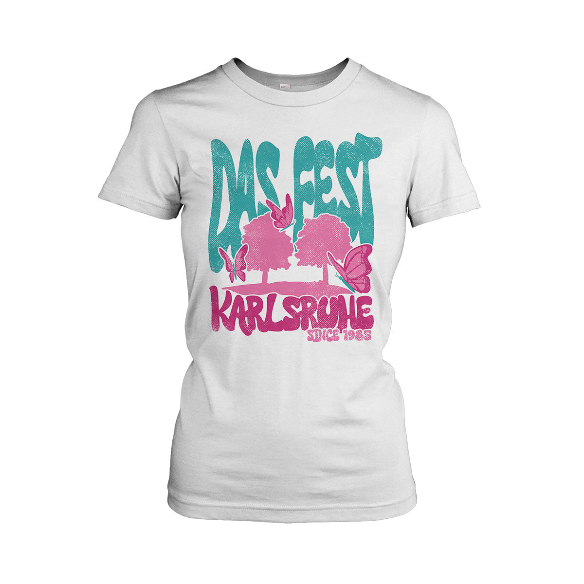 DAS FEST Festival Shirt 2025 Tailliert "Schmetterling"