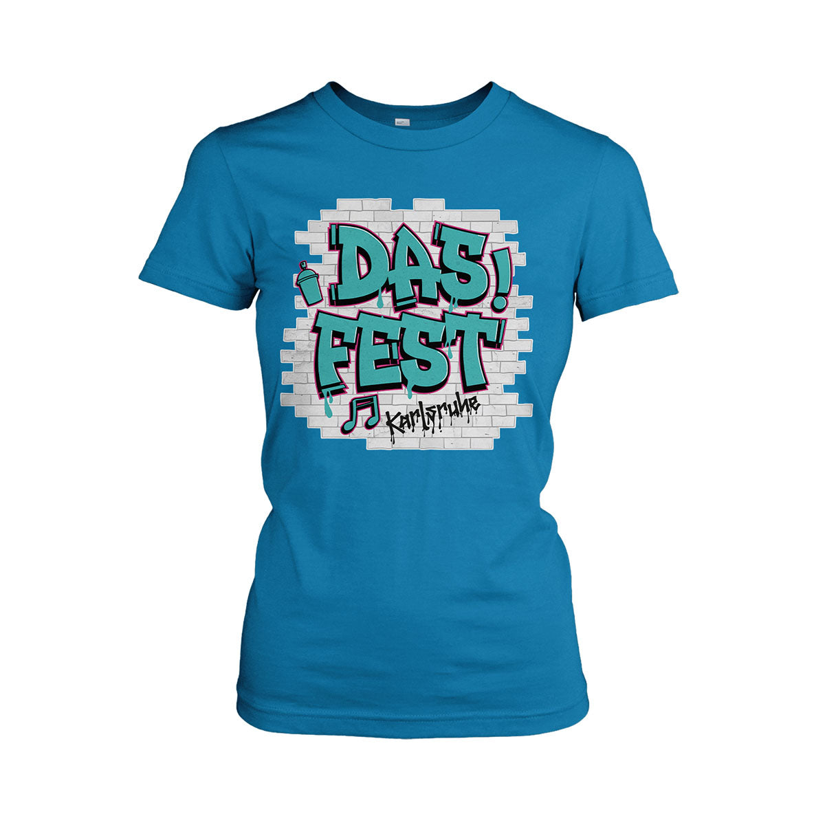 DAS FEST Festival Shirt 2025 Tailliert "Graffiti"