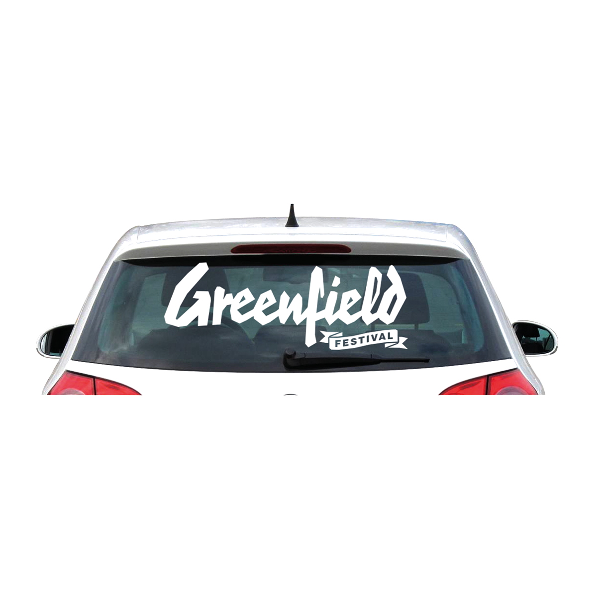 Greenfield Heckscheibenaufkleber