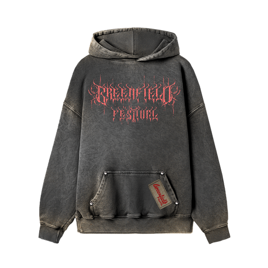 Greenfield Hoodie Black "Darkness"