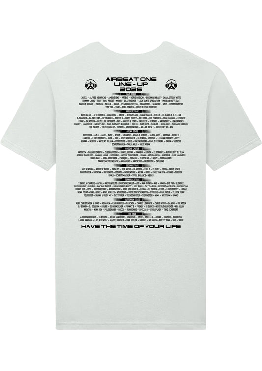 AIRBEAT ONE Festival Shirt 2026 Unisex "Official white“