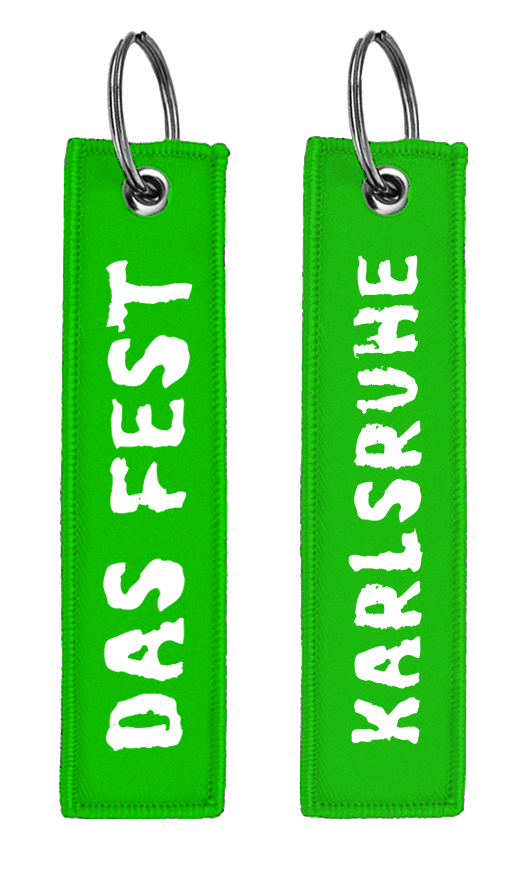 Das Fest Festival Schlüsselanhänger Remove before flight