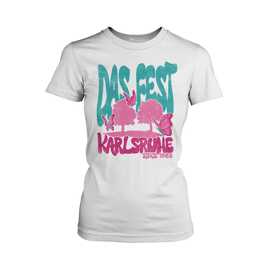 DAS FEST Festival Shirt 2025 Tailliert "Schmetterling"