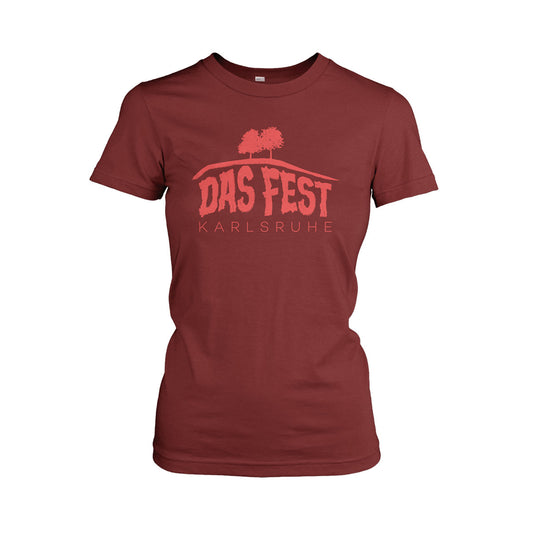 DAS FEST Festival Shirt 2025 Tailliert "Karlsruhe"