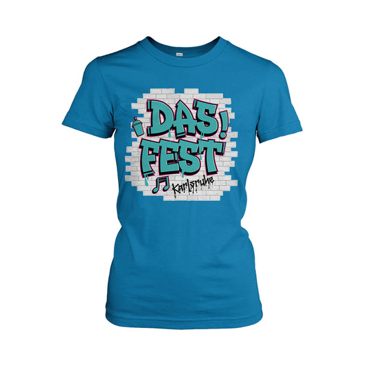 DAS FEST Festival Shirt 2025 Tailliert "Graffiti"