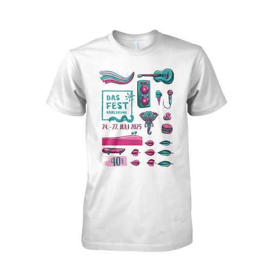 DAS FEST Festival Shirt 2025 Unisex "DASFEST"