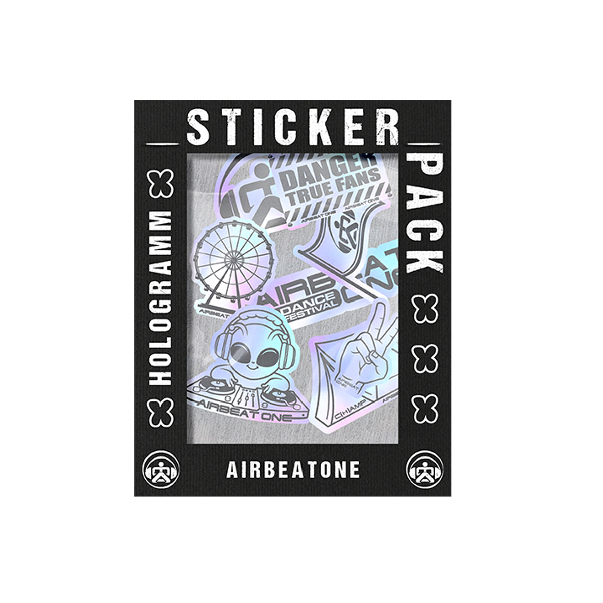 AIRBEAT ONE Festival 2026 Holo-Sticker Niederlande