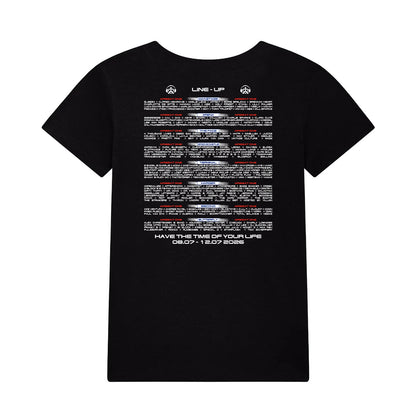 AIRBEAT ONE Festival Shirt 2026 Tailliert „Official black“