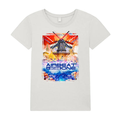 AIRBEAT ONE Festival Shirt 2026 Tailliert „Official white“