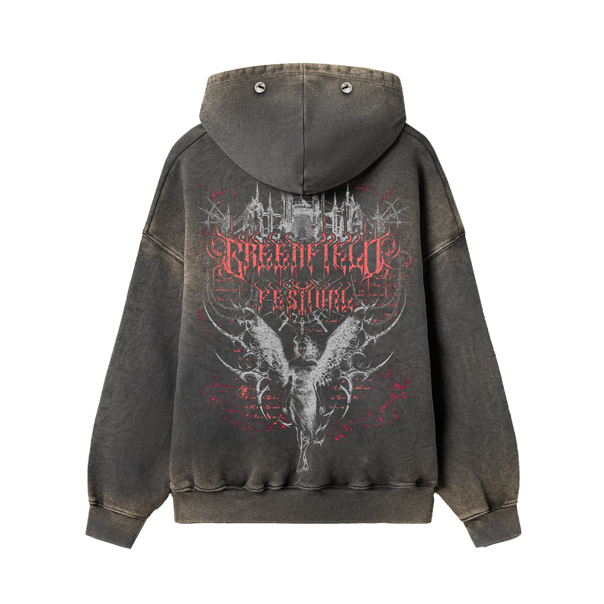 Greenfield Hoodie Black "Darkness"