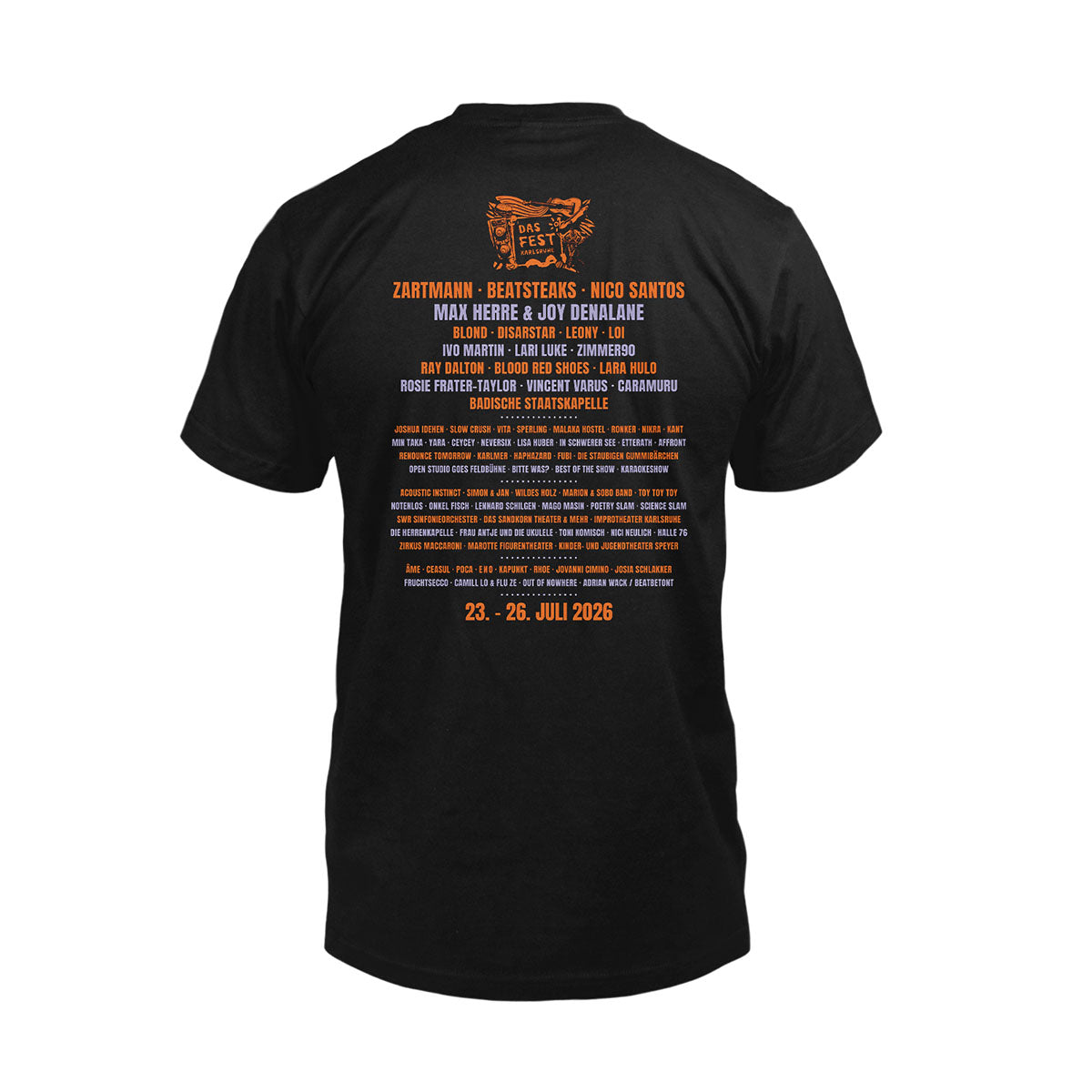 DAS FEST Festival Shirt 2026 Unisex "Bird“