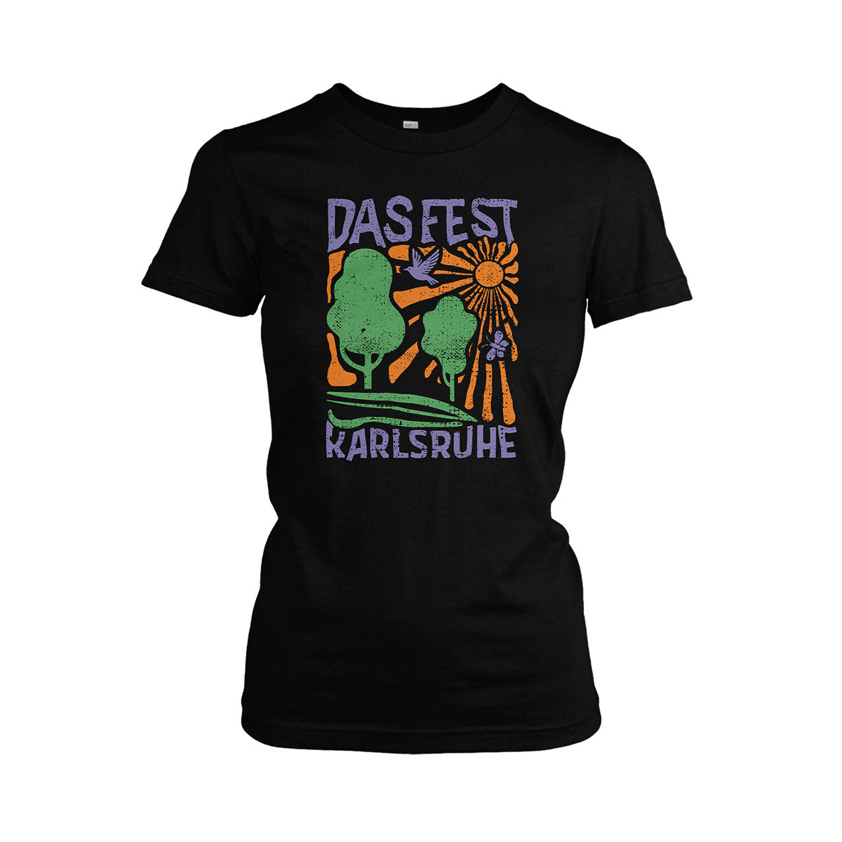 DAS FEST Festival Shirt 2026 Tailliert „Bird“