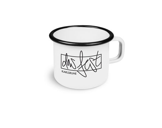 Das Fest Festival Tasse Emaille
