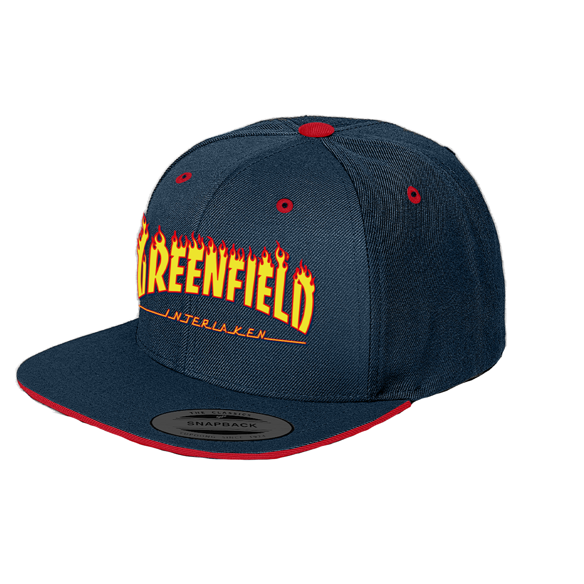 Baseballcaps mit Greenfieldmotiven