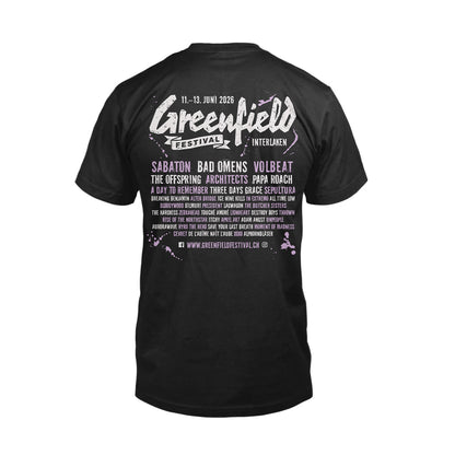 GREENFIELD Festival Shirt 2026 Unisex „Destroy Silence“
