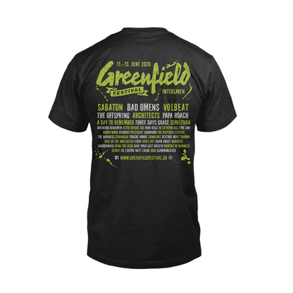 GREENFIELD Festival Shirt 2026 Unisex „Empty“