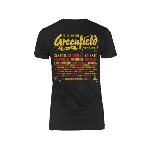 GREENFIELD Festival Shirt 2026 Tailliert „Dead“