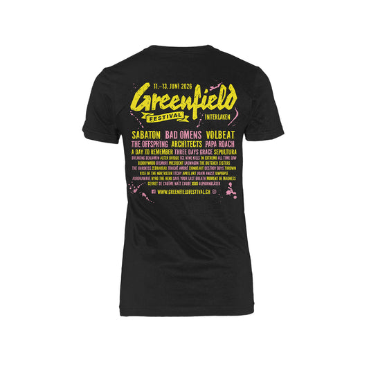 GREENFIELD Festival Shirt 2026 Tailliert „Official“