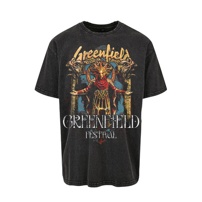 GREENFIELD Festival Shirt 2026 Unisex „Gold“
