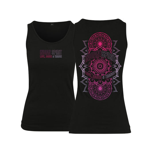 Indian Spirit Festival Tank Top 2024 tailliert „Mandala“