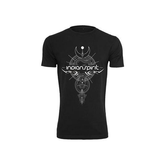 Indian Spirit Festival Shirt 2025 tailliert „Geosnake“