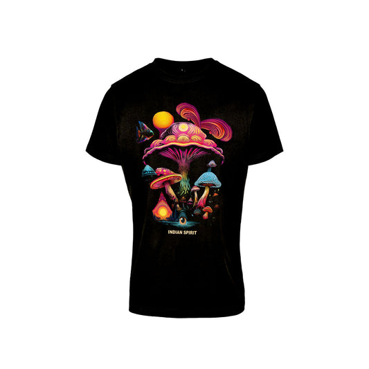 Indian Spirit Festival Shirt 2025 tailliert „Mushroom“