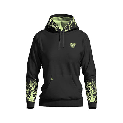 INDIAN SPIRIT Festival Hoodie 2026 „Tree black“