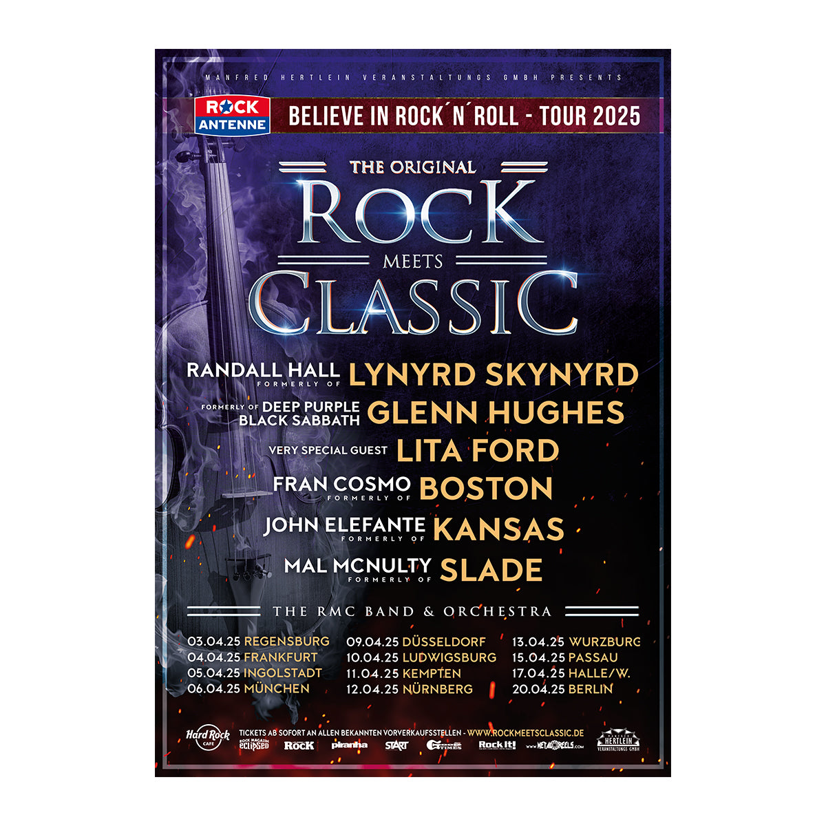 Rock meets Classic Poster A3