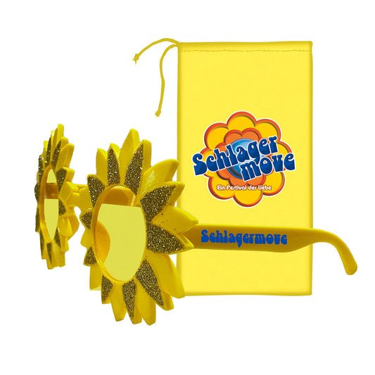 SCHLAGERMOVE Festival Sonnenblumenbrille