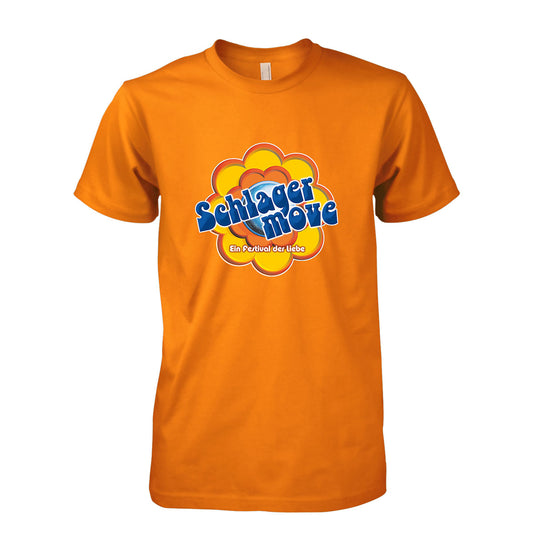 SCHLAGERMOVE Festival Shirt 2025 "OFFICIAL Orange"