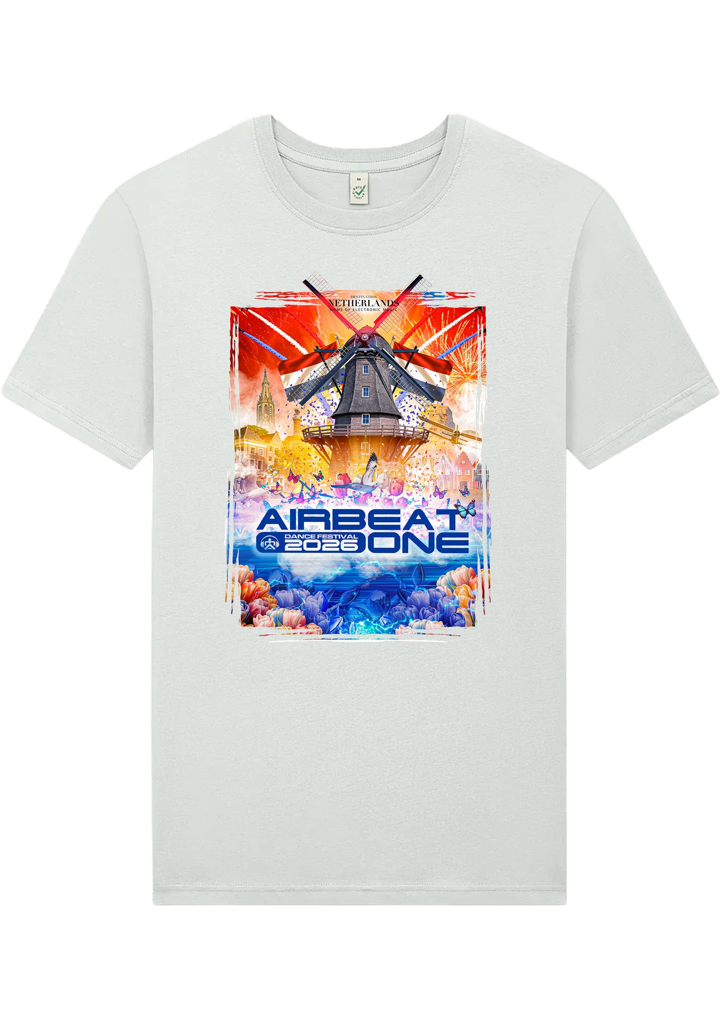 AIRBEAT ONE Festival Shirt 2026 Unisex "Official white“