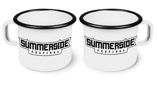 Summerside Festival Emaille Becher