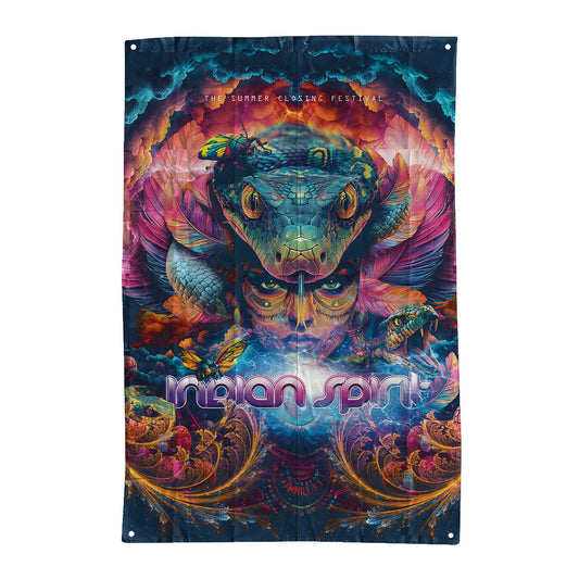 Indian Spirit Festival 2025 Flagge „Official“