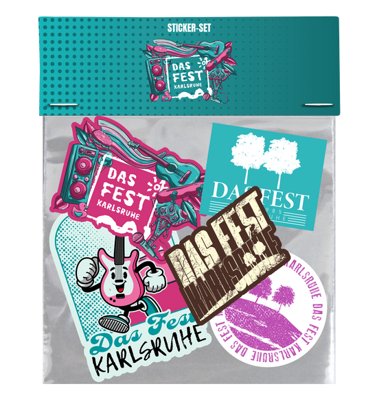 Das Fest Festival Stickerset