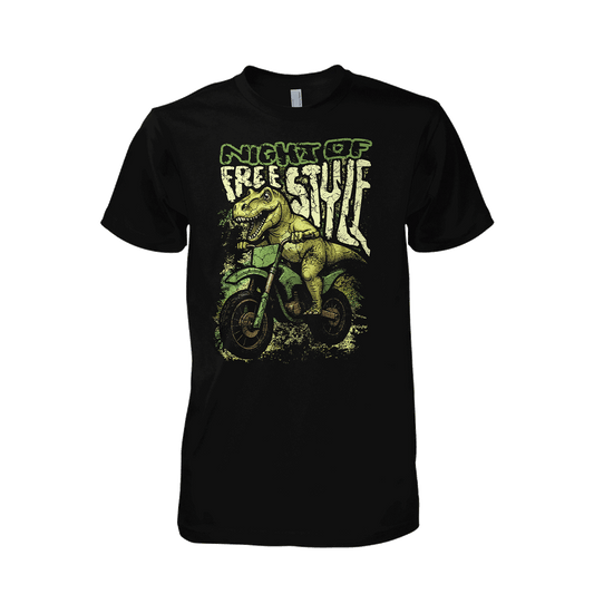 Night of Freestyle Kids Shirt 2026 „Dino“